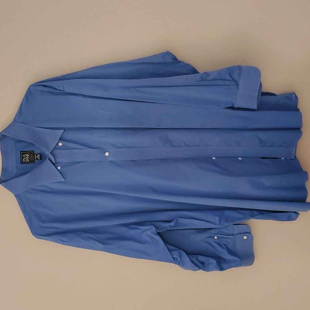 Jos A Bank Traveler Dress Shirt Size 20